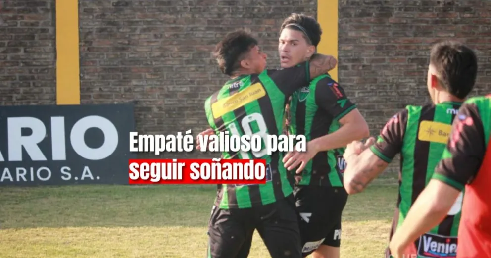 San Martín clasificó al reducido tras empatar contra Flandria