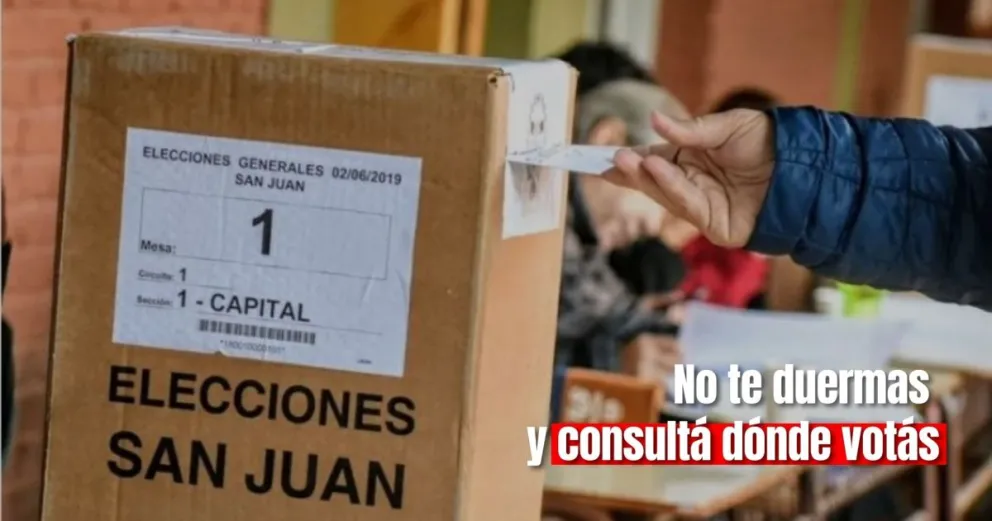 ¿No sabés dónde votas? Consultá el padrón definitivo 