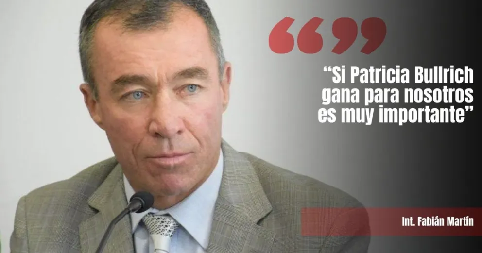Fabián Martín: “No es lo mismo una provincia con Bullrich o sin ella”