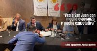 Patricia Bullrich: “San Juan se levantó para pedir un cambio, eligieron a Orrego y Laciar”
