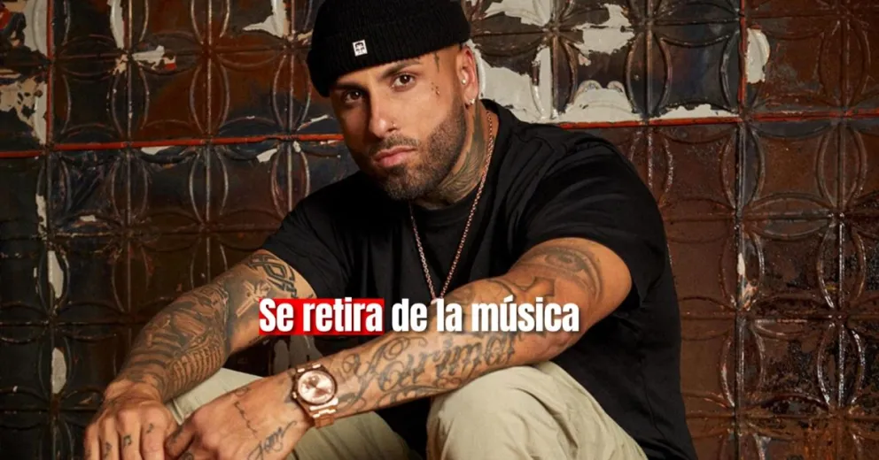 Nicky Jam anunció su retiro de la música con nuevo disco y gira mundial de despedida
