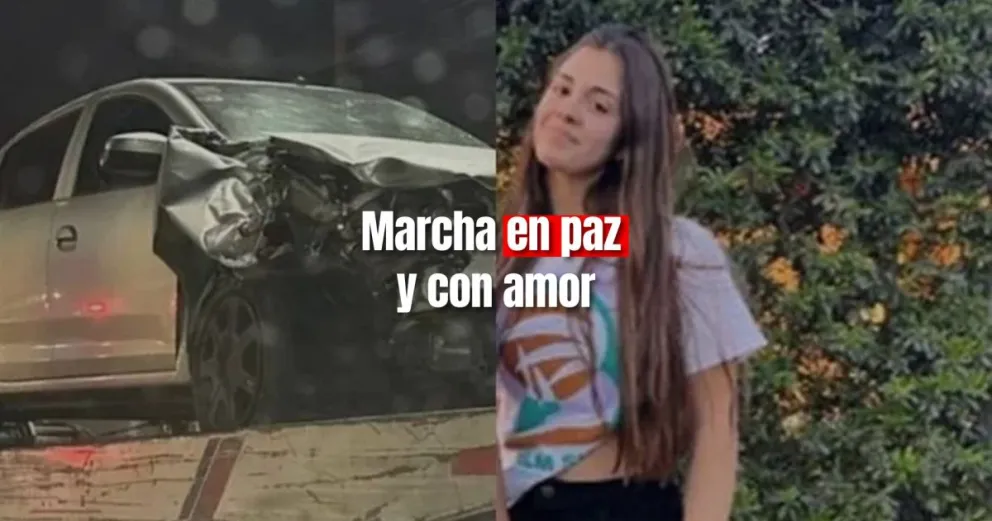 La madre de Lucía Rubiño pidió que la marcha sea pacífica y con amor como era su hija 