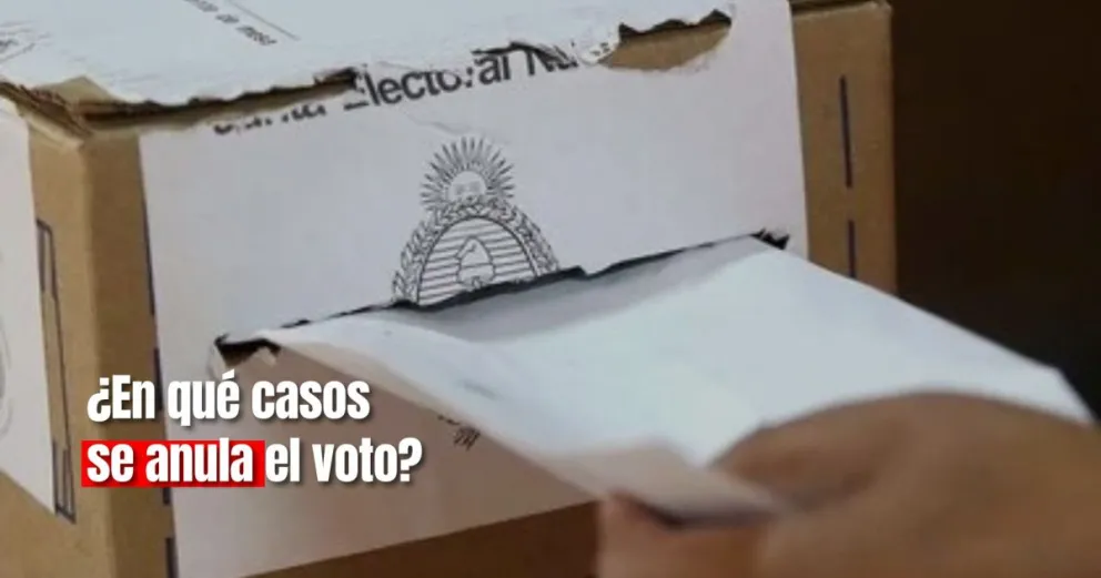 Elecciones 2023: ¿cuál es la diferencia entre voto en blanco, impugnado, recurrido y nulo? 