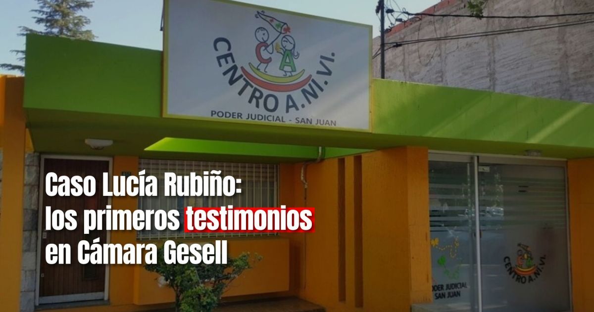 Caso Lucía Rubiño: declararon menores testigos en Cámara Gesell 