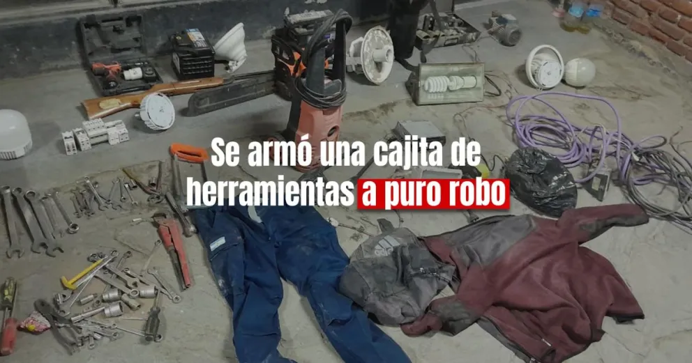 Tras un allanamiento en Campo Afuera lograron encontrar varios objetos robados