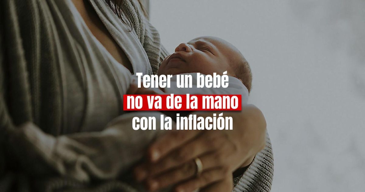Según el Indec, para criar a un bebé en Argentina se necesitan $141.320 por mes 