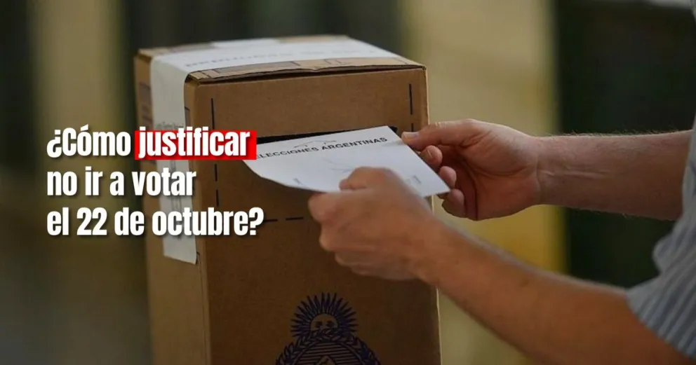 Elecciones 2023: ¿cómo es el trámite que justifica no votar? 