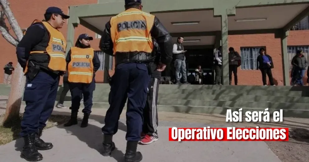 ¿Cómo será el operativo de seguridad por las elecciones?