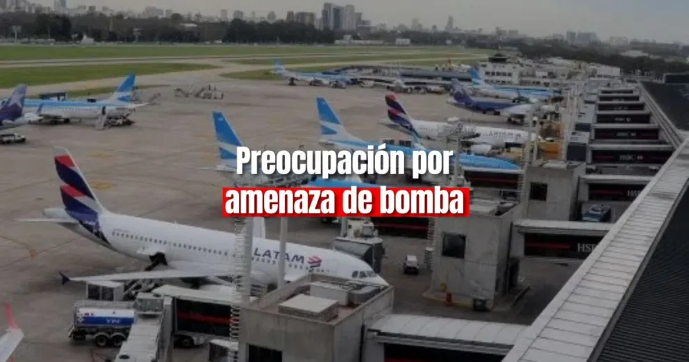 Evacuaron Aeroparque por amenaza de bomba