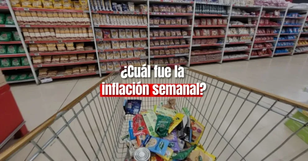 La inflación semanal fue del 2,2% según el Ministerio de Economía 