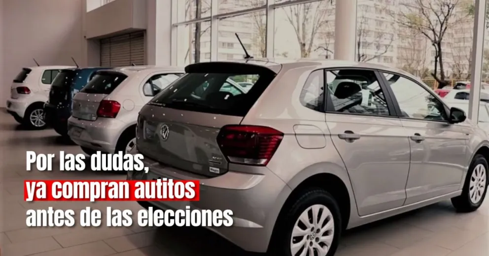 Aumentó la venta de autos en la previa de las elecciones 