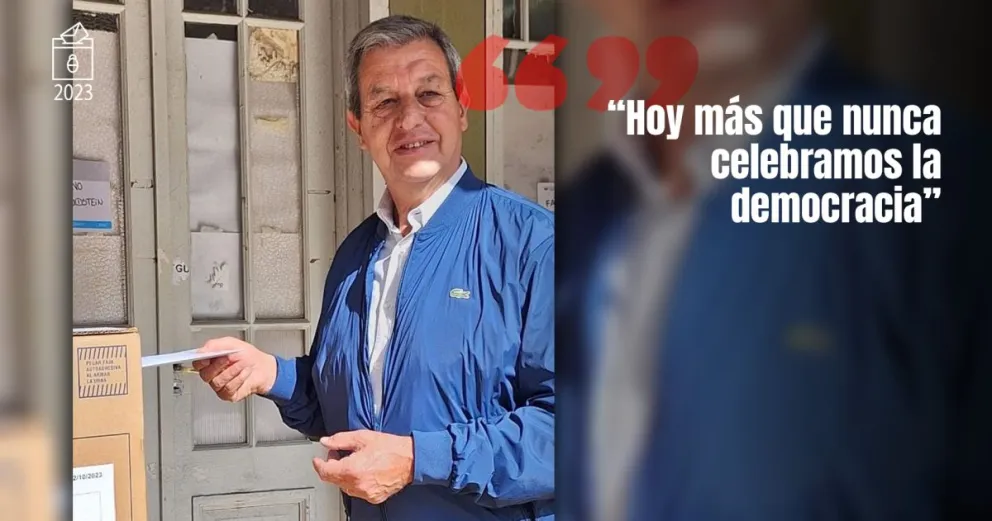 Roberto Gattoni y dijo que el factor "suerte" no juega en las elecciones 