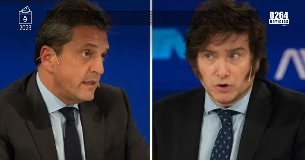 El balotaje será entre Sergio Massa y Javier Milei
