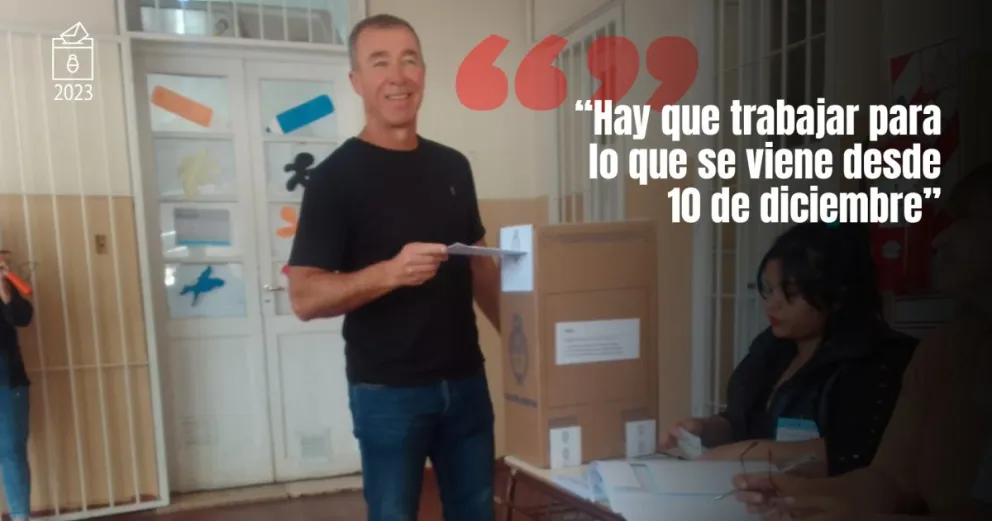 Fabián Martín prometió trabajar con el presidente que sea elegido y con todos los intendentes sanjuaninos