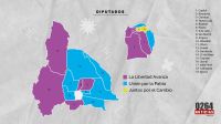 Diputados: departamento por departamento, cómo votaron los sanjuaninos