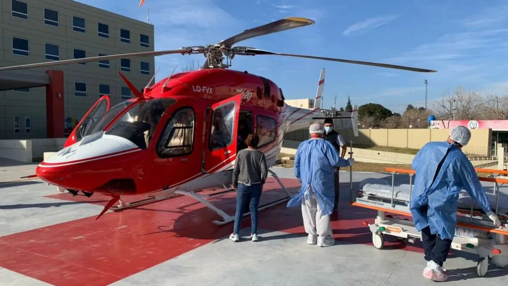 Una menor gravemente herida en un incendio 