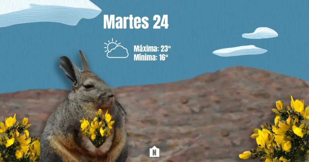 Martes agradable pero con algunas nubes