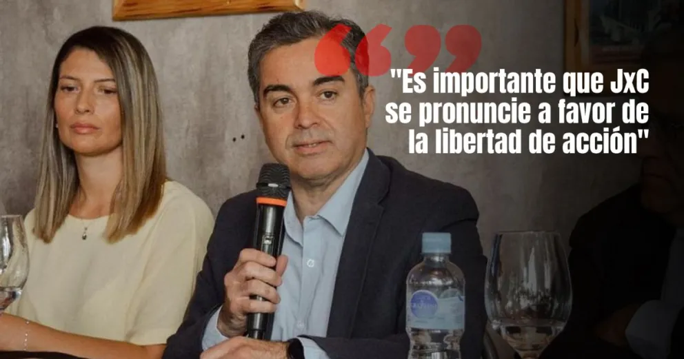 Arancibia, partidario de que JxC tome libertad de acción en el balotaje 
