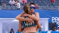 Ana Gallay y Fernanda Pereyra se despiden de los Juegos Panamericanos Santiago 2023 sin medalla en el beach vóley