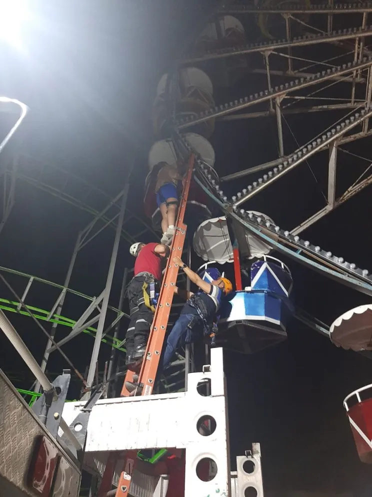 Rescate en el cielo: incidente en el 'Vuelta al mundo'
