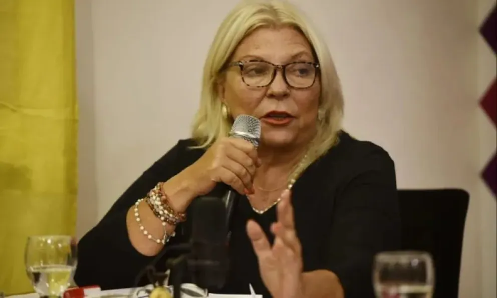 "No voy a ir votar, me cansó moralmente la sociedad", expresó Lilita Carrió