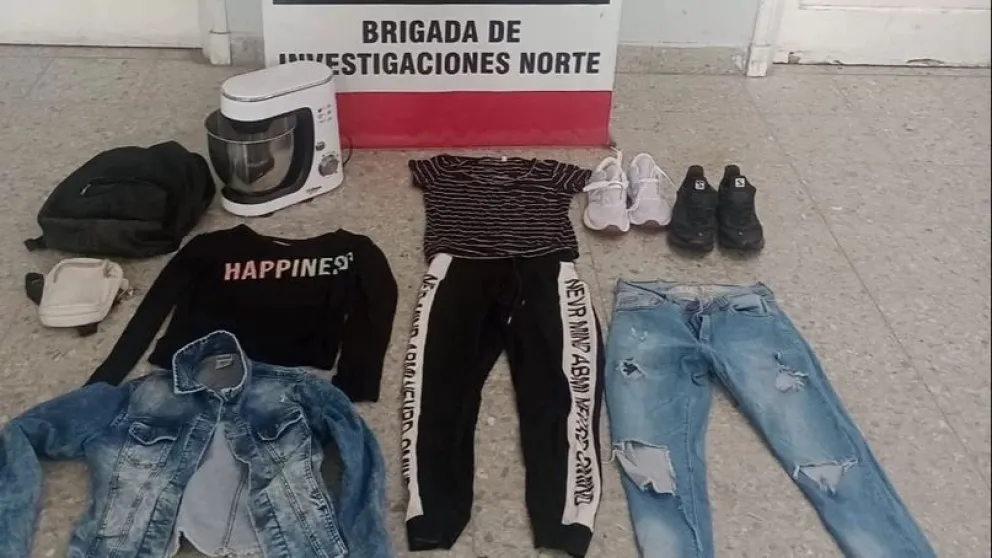 Dos mujeres terminaron detenidas por robar un local de electrodomésticos
