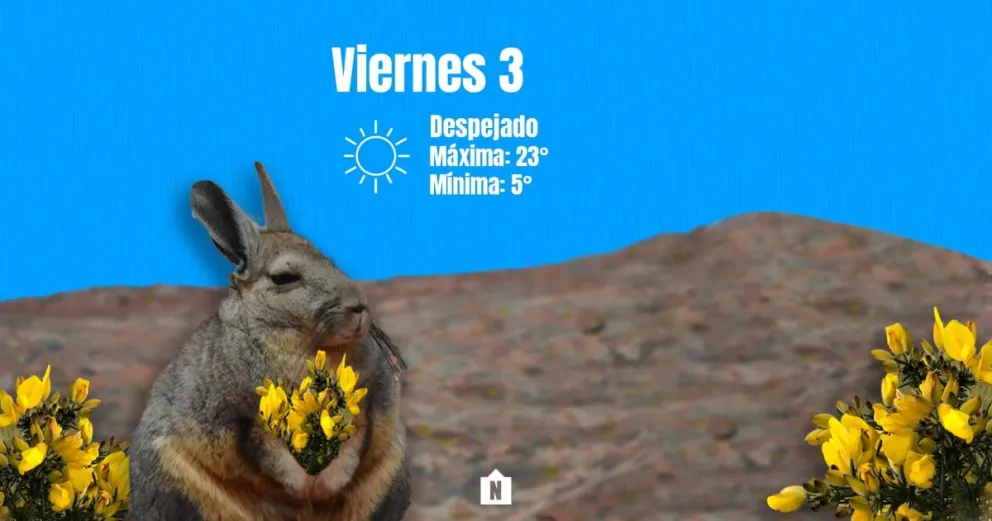 ¿Cómo estará el clima este viernes? 