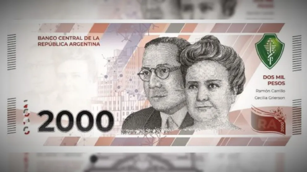 Cambios en el billete de $2000 con nuevas medidas de seguridad adicionales