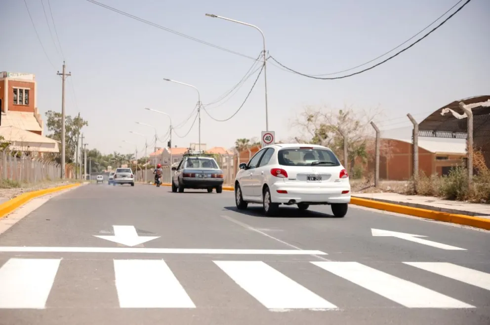 Ya es un hecho, un tramo de la calle Nuche en Capital es doble mano 