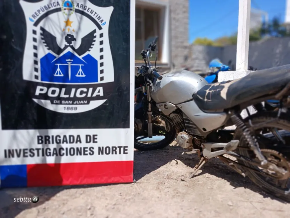 Cayó un ladrón que había robado una moto hace una semana 