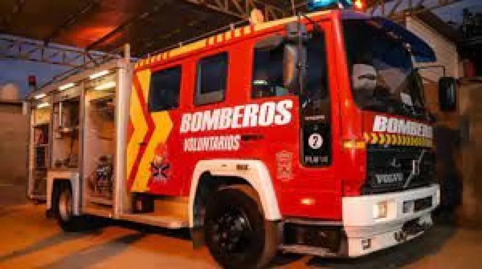 Una casa se incendió en Capital