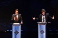 Massa y Milei se enfrentan en el último debate presidencial 