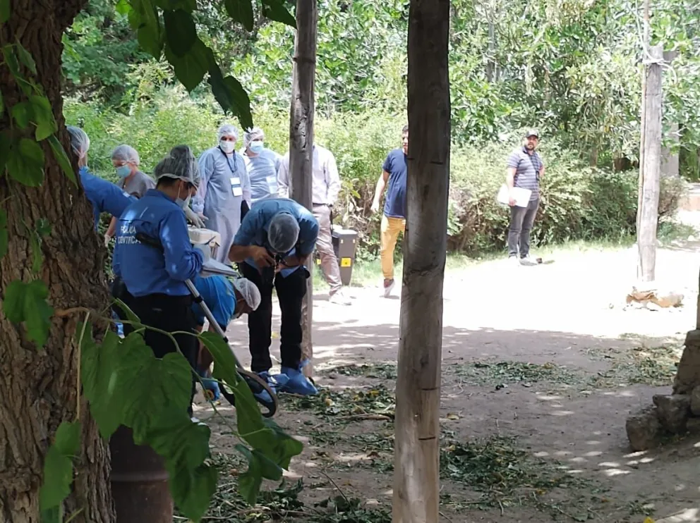 Así encontraron la casa del jubilado que mató a un presunto ladrón en Ullum