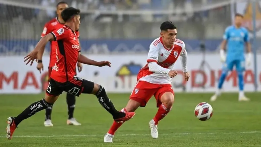 River empató el amistoso con Colo Colo