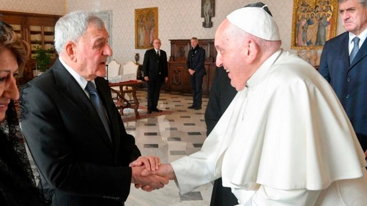 Encuentro histórico en el vaticano: el Papa Francisco y el Presidente de Irak abordaron la situación en Medio Oriente