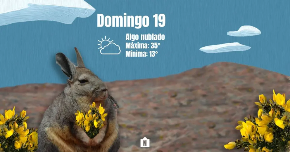 Domingo con algunas nubes en San Juan