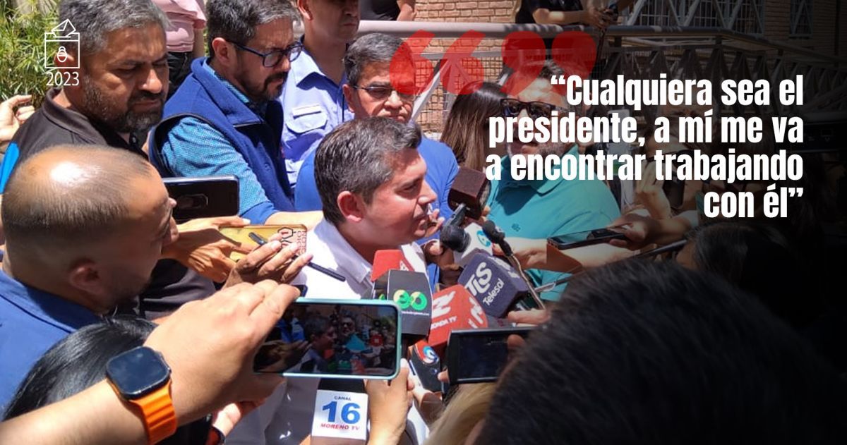 Marcelo Orrego votó pidiendo responsabilidad y conciencia