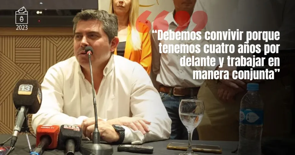Orrego felicitó a Milei y se puso a disposición: “Aquí estamos para trabajar juntos y en armonía”