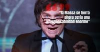 Milei criticó a Massa por la posibilidad de tomarse una licencia en Economía