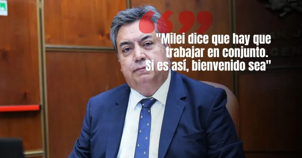 Eduardo Cabello se mostró abierto al consenso tras el triunfo de Milei