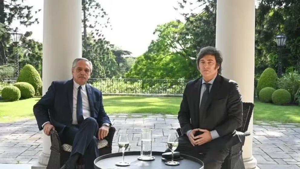 Es oficial: arrancó la transición entre Alberto Fernández y Javier Milei ¿Qué charlaron?