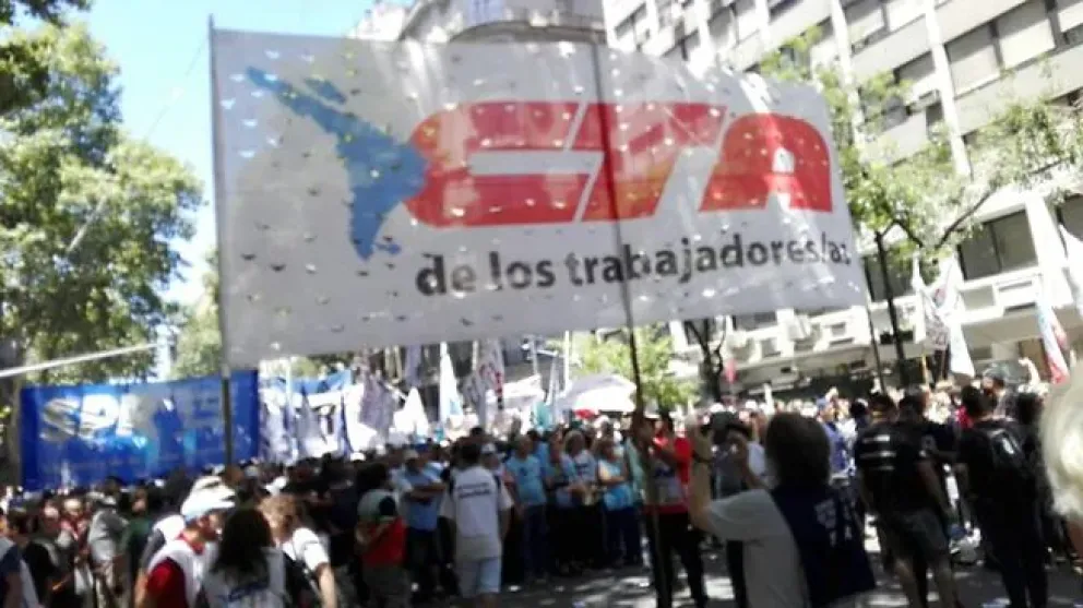 CTA en alerta por los anuncios de Milei