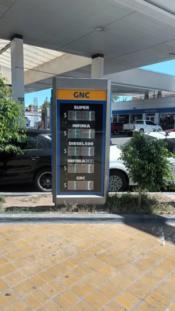 Aumento de precios de YPF: así quedaron los combustibles en San Juan