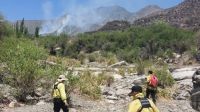 Tras una semana de intensa lucha lograron sofocar los incendios en Jáchal