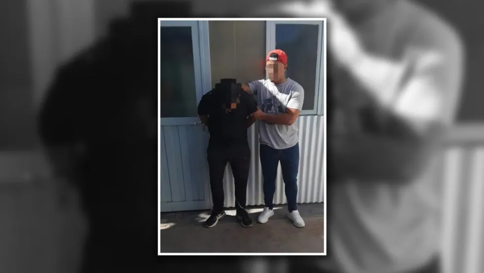 Capturaron a un delincuente deambulando por una plaza de Santa Lucía
