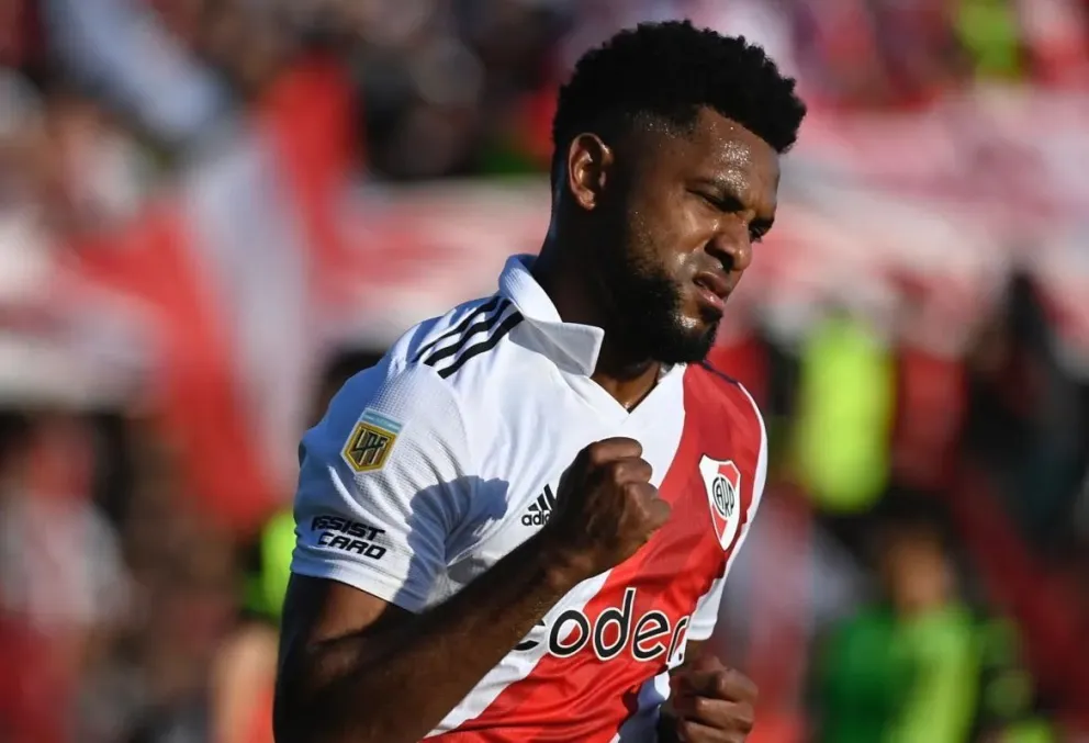 Se lesionó Borja y River pierde un delantero contra Belgrano