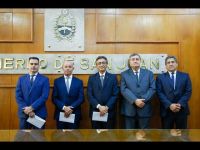 Asunción de las nuevas autoridades en el Tribunal de Cuentas de San Juan