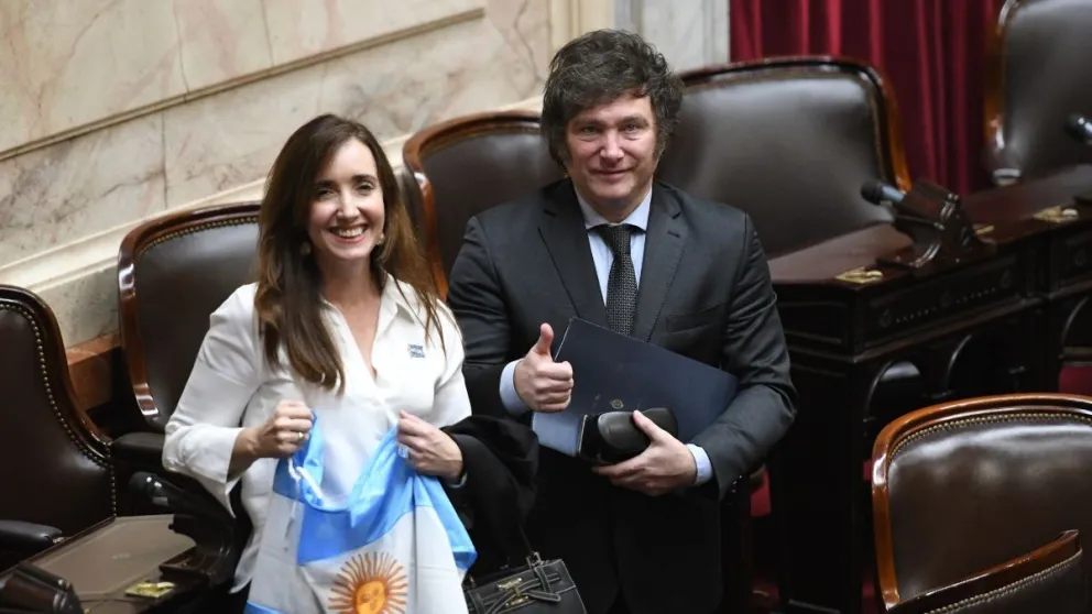 Javier Milei y Victoria Villarruel fueron proclamados como presidente y vice de la Nación