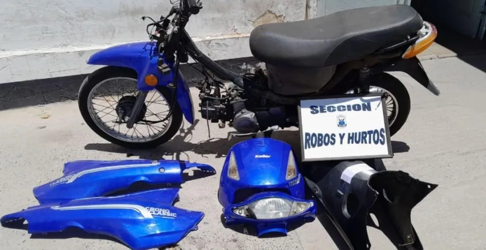 Tras varios allanamientos, detuvieron a un ladrón de motocicletas