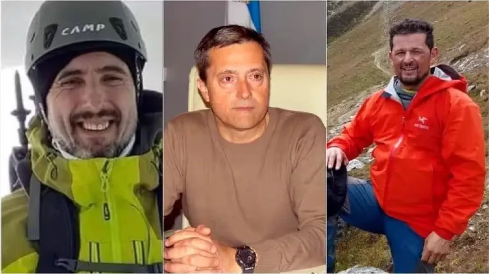 Encontraron los cuerpos de los tres andinistas desaparecidos en la Cordillera 